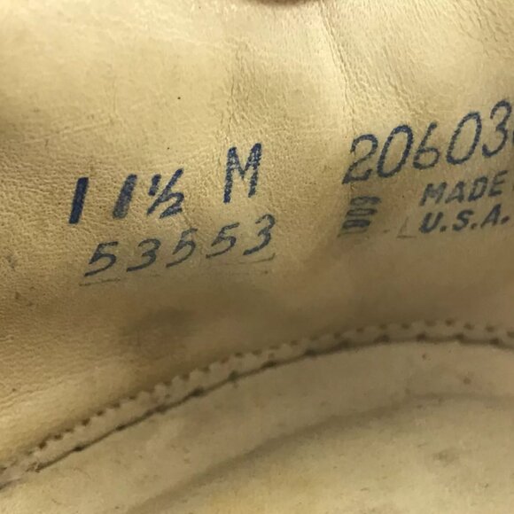 FootJoy Mens 53553 Brown Leather Fringe Lace Up Low Top Golf Shoe Size 11.5 M‎ - Picture 9 of 9